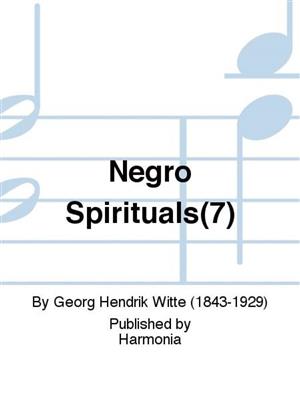 Witte: Negro Spirituals(7): Gesang mit Gitarre