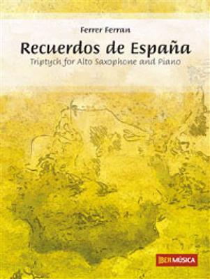 Ferrer Ferran: Recuerdos de España: Altsaxophon