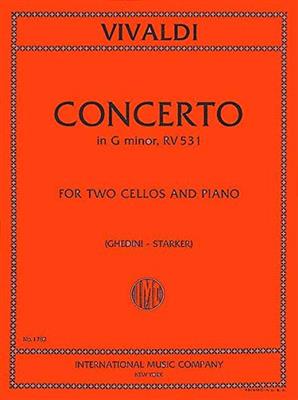 Antonio Vivaldi: Concerto in G minor, RV 531 (GHEDINI - STARKER): Cello Duett