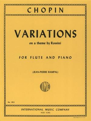 Frédéric Chopin: Variations on a theme by Rossini (Rampal): Flöte Solo