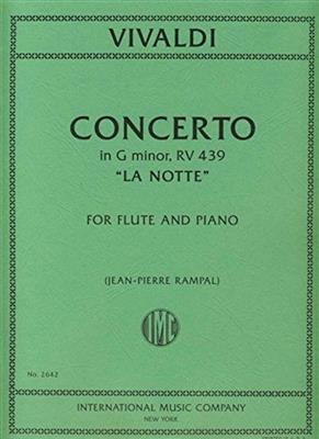 Antonio Vivaldi: Concerto Op. 10 N. 2 (La Notte) (Rampal): Flöte Solo
