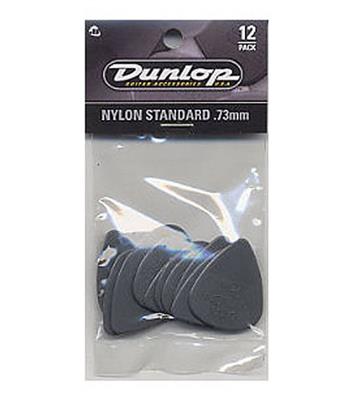 Nylon Standard 0.73mm Plectrum 12 Pack