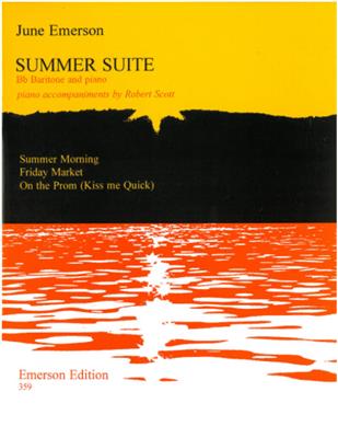 J. Emerson: Summer Suite: Bariton oder Euphonium mit Begleitung