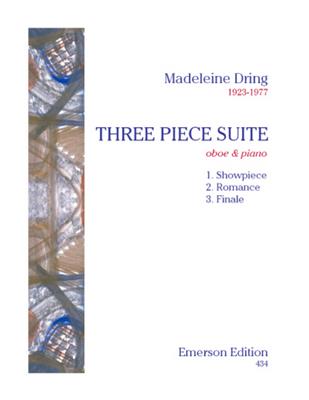 Madeleine Dring: 3 Piece Suite: Oboe mit Begleitung