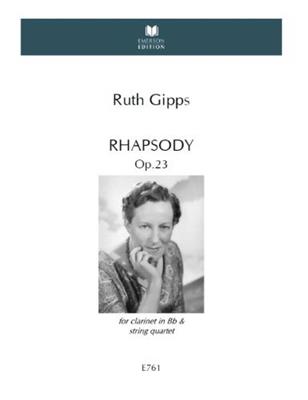 Ruth Gipps: Rhapsody In Eb Major Op. 23: Streichensemble