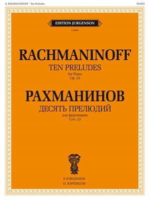 Sergei Rachmaninov: 10 Preludes, Op. 23: Klavier Solo