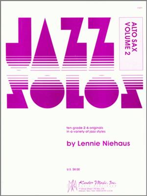 Lennie Niehaus: Jazz Solos For Alto Sax, Volume 2: Altsaxophon