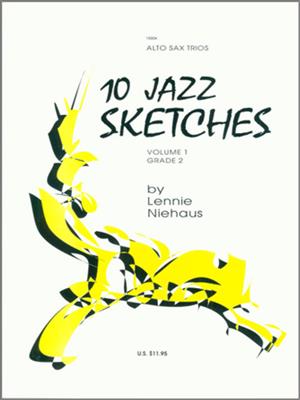 Lennie Niehaus: 10 Jazz Sketches, Volume 1: Saxophon Ensemble