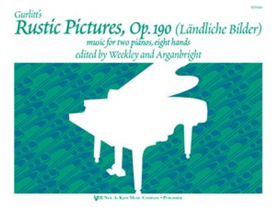 Cornelius Gurlitt: Rustic Pictures Opus 190: Klavier Duett