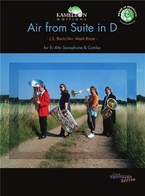 Johann Sebastian Bach: Air From Suite In D: (Arr. Mark Knuts): Altsaxophon mit Begleitung