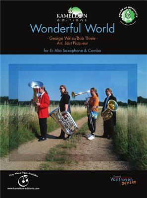 Louis Armstrong: Wonderful World: (Arr. Bart Picqueur): Altsaxophon mit Begleitung