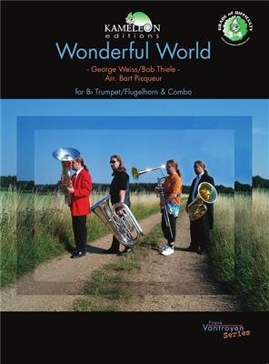Louis Armstrong: Wonderful World: (Arr. Bart Picqueur): Jazz Ensemble mit Solo