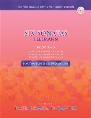 Telemann Six Sonatas for Two Flutes - Book Two: Flöte Solo