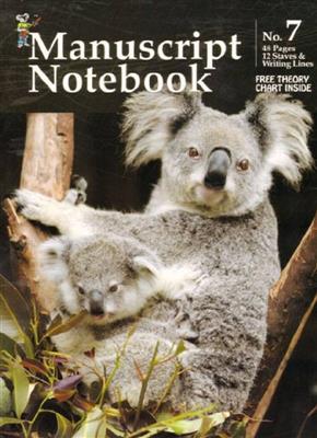 Koala Manuscript No 7: Notenpapier