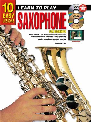 10 Easy Lessons - Learn To Play Saxophone
