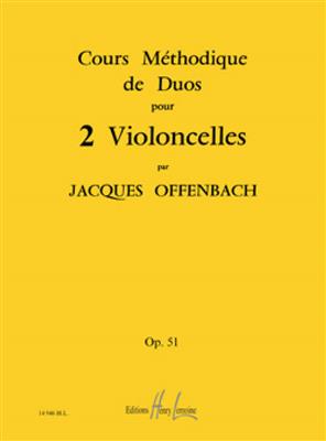 Jacques Offenbach: Cours méthodique de duos pour 2 violoncelles Op.51: Cello Duett