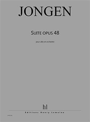 Joseph Jongen: Suite Op.48: Viola mit Begleitung