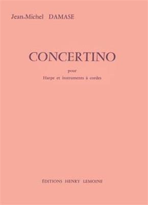 Jean-Michel Damase: Concertino pour harpe: Streichorchester mit Solo