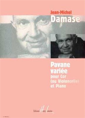 Jean-Michel Damase: Pavane variée: Horn mit Begleitung