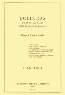 Jean Absil: Colindas: Gemischter Chor mit Begleitung