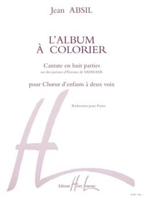 Album à colorier Op.68: Kinderchor mit Klavier/Orgel