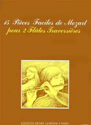 Wolfgang Amadeus Mozart: Pièces faciles (15): Flöte Duett