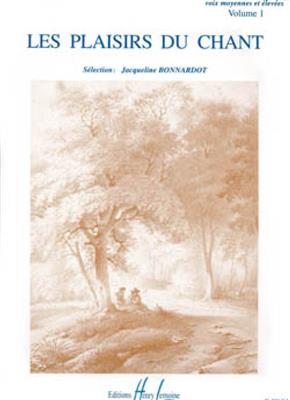 Jacqueline Bonnardot: Les Plaisirs du chant Vol.1: Gesang mit Klavier