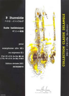Pedro Iturralde: Suite Hellenique: Saxophon