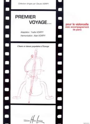 Alain Voirpy: Premier voyage: Cello mit Begleitung