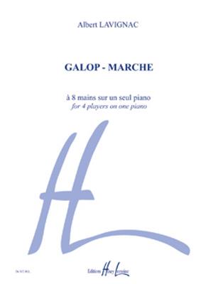 Albert Lavignac: Galop-Marche: Klavier vierhändig