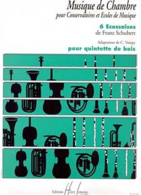 Franz Schubert: Ecossaises (6): Holzbläserensemble