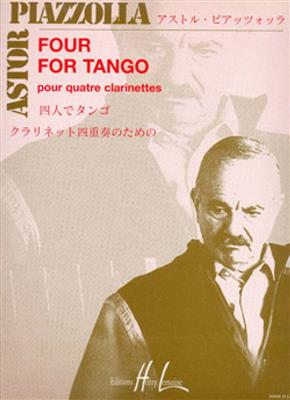 Astor Piazzolla: Four for Tango: Klarinette Ensemble