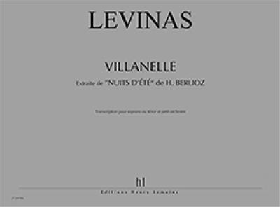 Michaël Levinas: Villanelle extr. de Nuits d'été de H. Berlioz: Orchester mit Gesang