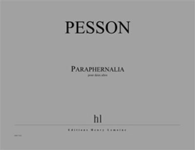 Gérard Pesson: Paraphernalia: Viola Duett