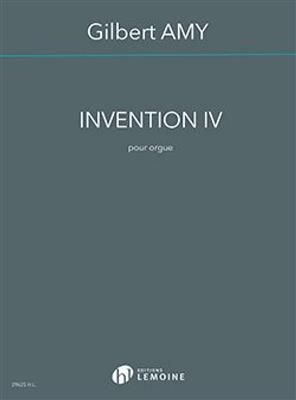 Gilbert Amy: Invention IV: Orgel