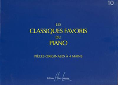 Les Classiques favoris Vol.10: Klavier vierhändig