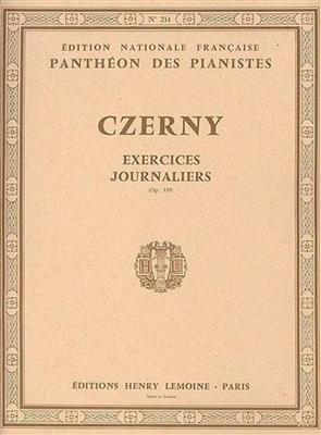 Carl Czerny: Exercices journaliers (40) Op.337: Klavier Solo