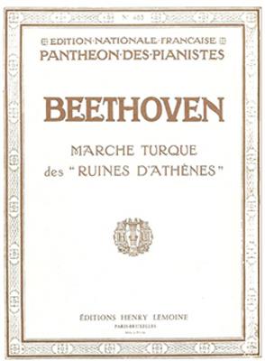 Ludwig van Beethoven: Marche turque des Ruines d'Athènes: Klavier Solo