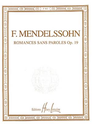 Felix Mendelssohn Bartholdy: Romances sans paroles: Klavier Solo