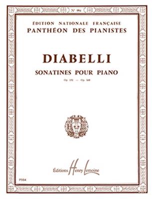 Anton Diabelli: Sonatines Op.151 et 168: Klavier Solo