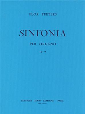 Flor Peeters: Sinfonia Op.48: Orgel