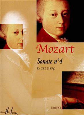 Wolfgang Amadeus Mozart: Sonate n°4 KV282: Klavier Solo