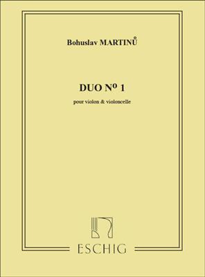 Bohuslav Martinu: Duo No.1: Streicher Duett