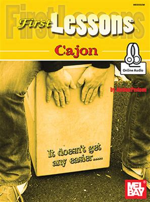 First Lessons Cajon Book With Online Audio