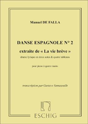 Manuel de Falla: Vie Breve: Danse Espagnole N 2: Klavier vierhändig
