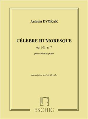 Antonín Dvořák: Humoresque Op 101/7 (Kreisler): Violine mit Begleitung