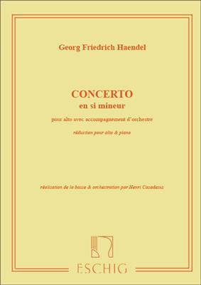 Georg Friedrich Händel: Concerto en si mineur: Viola mit Begleitung