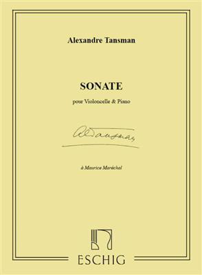 Alexandre Tansman: Sonate Violoncelle-Piano: Cello mit Begleitung