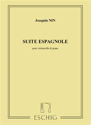 Joaquin Nin-Culmell: Suite Espagnole: Cello mit Begleitung