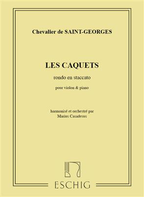 Chevalier De Saint Georges: Les Caquets: Violine mit Begleitung